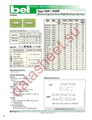 5HFP 500 datasheet  